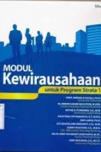 Modul kewirausahaan untuk Program Strata 1