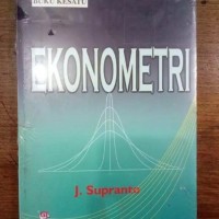 Ekonometri Buku Kesatu