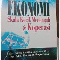 Ekonomi Skala Kecil Menengah & Koperasi