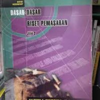 Dasar-Dasar Riset Pemasaran Jilid 2