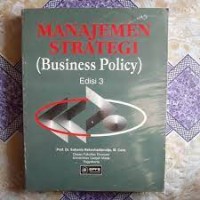Manajemen Strategi= Business Policy