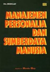 Manajemen Personalia dan Sumber Daya Manusia