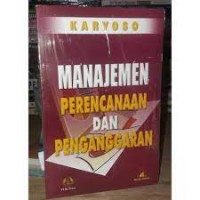 Manajemen Perencanaan dan Penganggaran