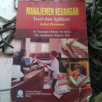 Manajemen Keuangan Teori dan Aplikasi