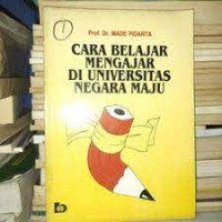 Cara Belajar Mengajar di Universitas Negara Maju