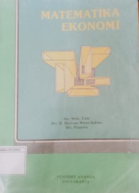 Matematika Ekonomi