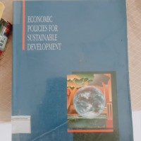 Economic Policies For Sustainable Development