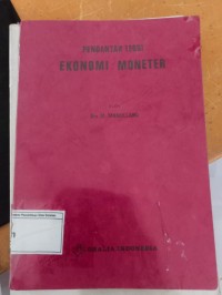 Pengantar Ekonomi Moneter