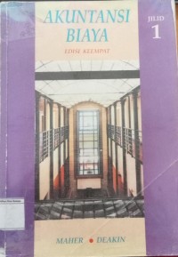 Akuntansi Biaya Jilid 1