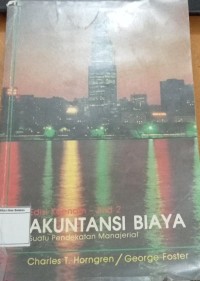 Akuntansi Biaya Suatu Pendekatan Manajerial Jilid 2