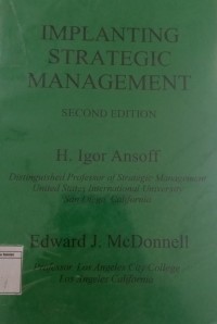 Implanting Strategic Management
