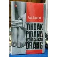 Tindak Pidana Perdagangan Orang