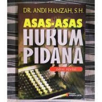 Asas-Asas Hukum Pidana