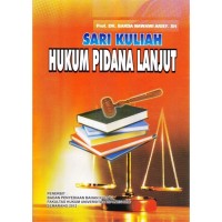 Hukum Pidana Lanjut