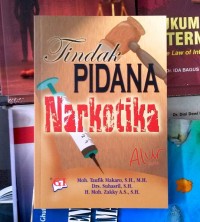 Tindak Pidana Narkotika