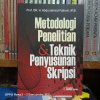 Metodologi Penelitian & Teknik Penyusunan Skripsi