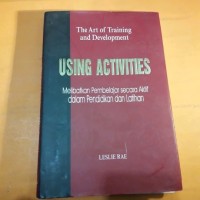 Using Activities in Training and Development