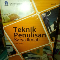 Materi Pokok Teknik Penulisan Karya Ilmiah
