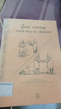 Goat Raising-Cash Key to Choices