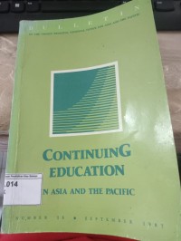Continuing Education in Asia and the Pacific