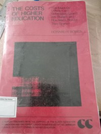 The Costs of Higher Education