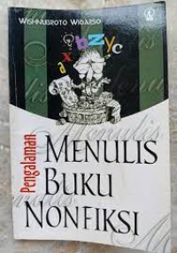 Pengalaman Menulis Buku Nonfiksi