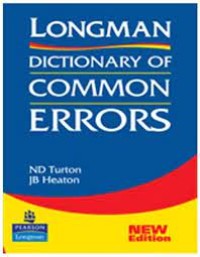 Longman Dictionary of Common Errors