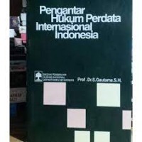 Pengantar Hukum Perdata Internasional Indonesia
