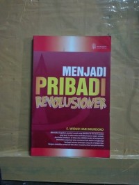 Menjadi Pribadi Revolusioner