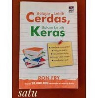 Belajar Lebih Cerdas, Bukan Lebih Keras