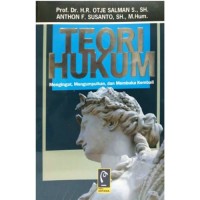 Teori Hukum : Mengingat, Mengumpulkan dan Membuka Kembali