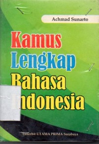 Kamus Lengkap Bahasa Indonesia
