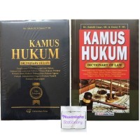 Kamus Hukum = Dictionary of Law