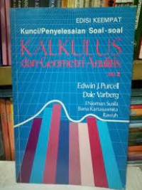 Kunci/Penyelesaian Soal-Soal Kalkulus dan Geometri  Analitis
