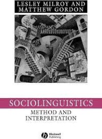 Sociolinguistics : Method and Interpretation