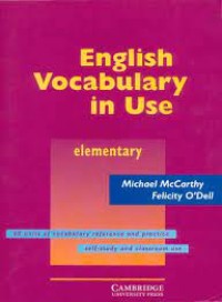 English Vocabulary in Use : Elementary