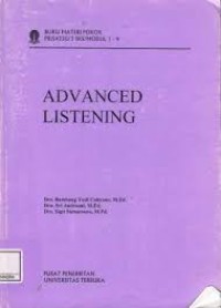 Materi Pokok Advanced Listening