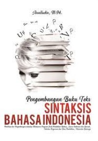 Pengembangan Buku Teks Sintaksis Bahasa Indonesia