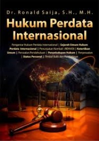 Buku Ajar Hukum Perdata Internasional