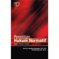 Penelitian Hukum Normatif : Suatu Tinjauan Singkat