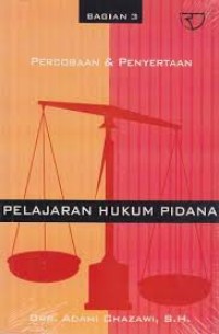 Pelajaran Hukum Pidana
