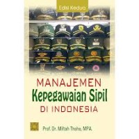 Manajemen Kepegawaian Sipil di Indonesia