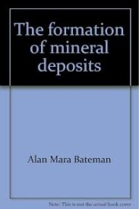 The Formation of Mineral Deposits