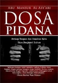 Dosa Pidana 