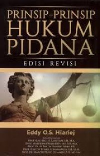 Prinsip-Prinsip Hukum Pidana