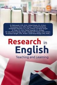 Research in English : Teaching and Learning
