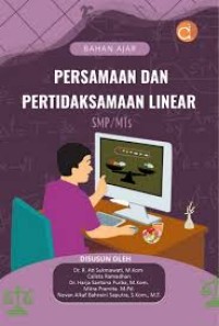 Buku Ajar Persamaan dan Pertidaksamaan Linear